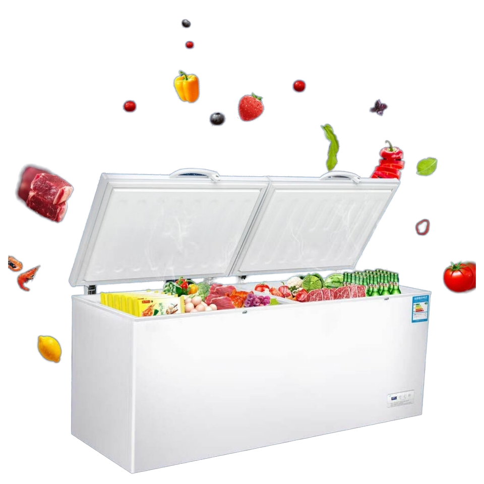 1000L Horizontal Single Temperature Chest Freezer for Fast Food Restaurants