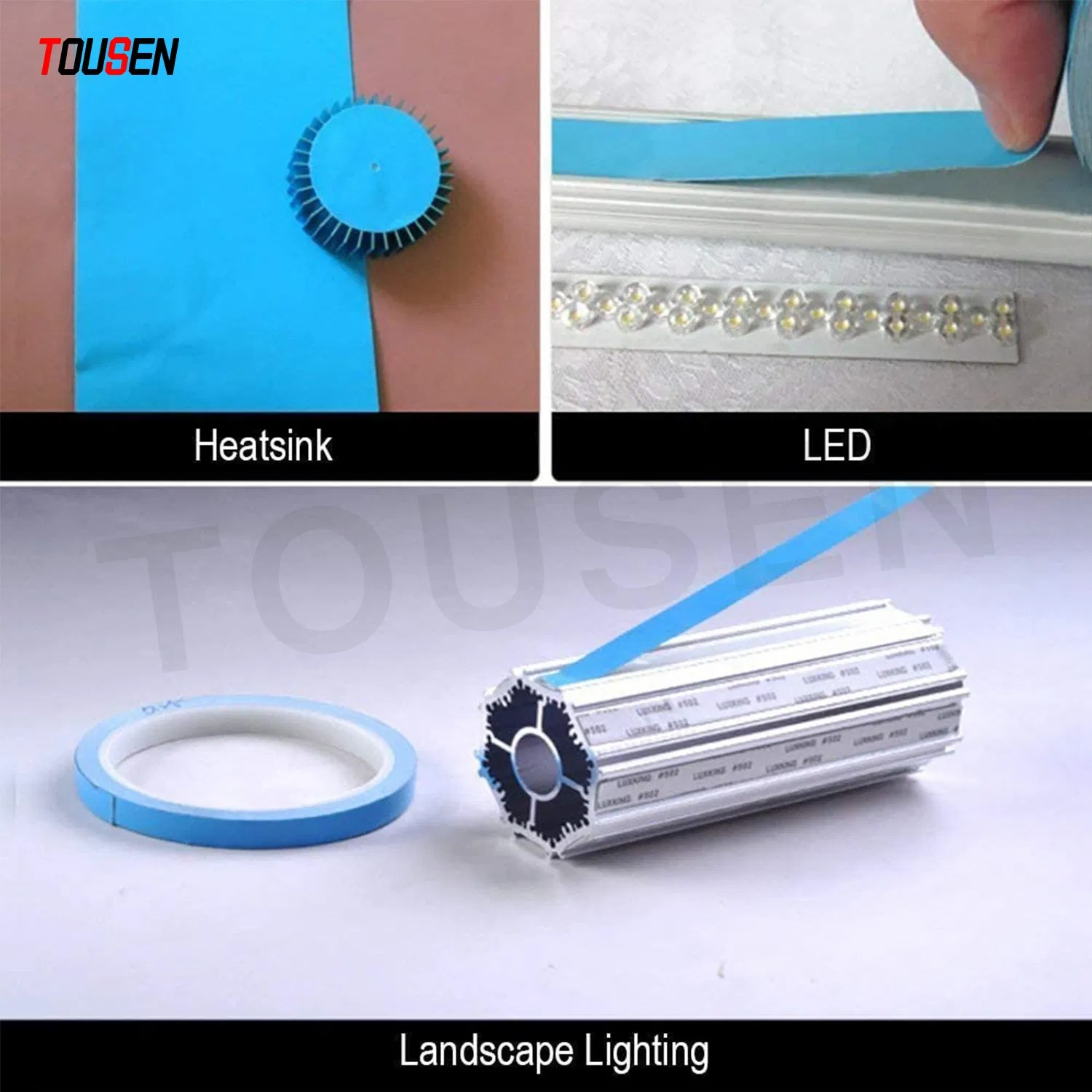 Thermal Conductive Adhesive Tape Heat Conductive Double Sided Tape for LED Bonding