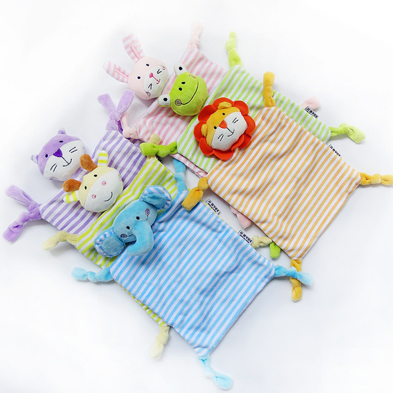 Baby Comforting Towel Stuffed Plush Babsleep Comfort Toy Best Gift for Infant