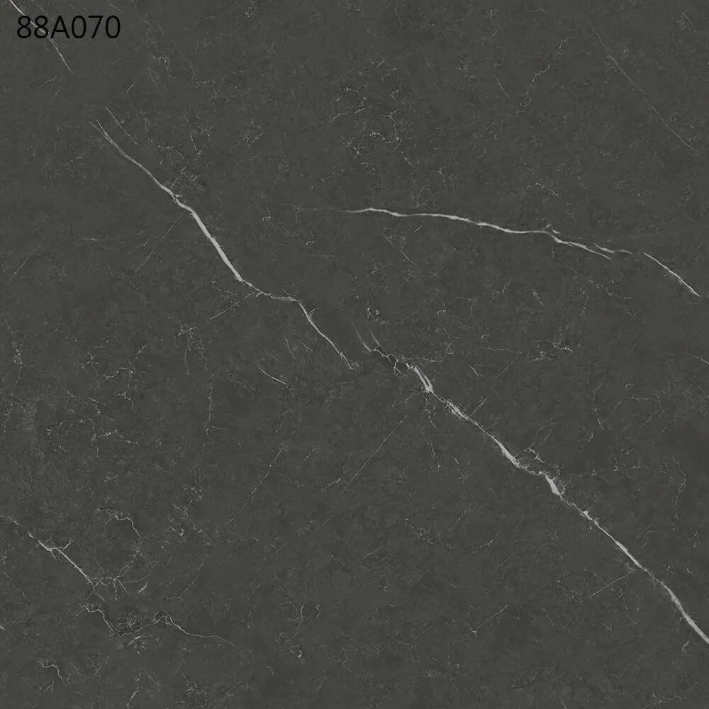 32*32" Matt Surface Deep Grey Porcelain Floor Tiles for Hotel Lobby, Bathroom, Living Room