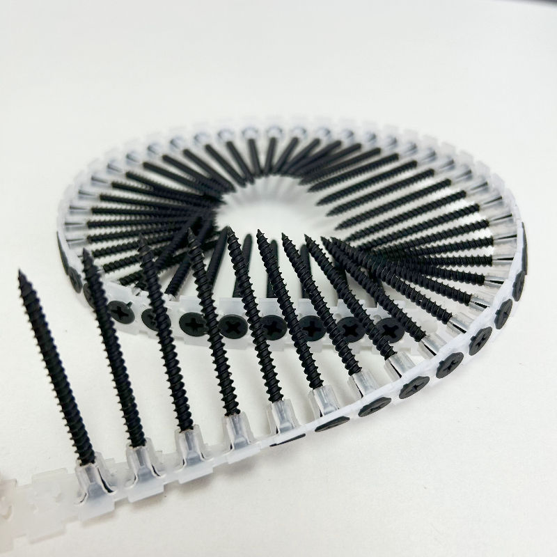 Винты для гипсокартона в пластиковой ленте M6