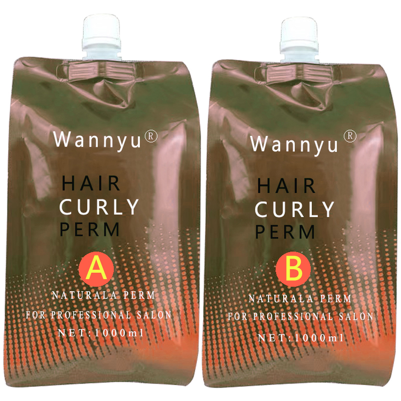 Scent Can Be Customized Price Best Fragrant Chocolate Hair Curly Perm