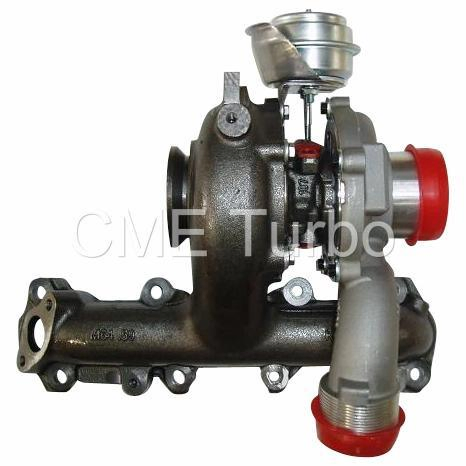 Турбокомпрессор GT1749V 55195787 для двигателя Z19DT