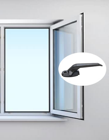 Factory Supplier Aluminium Alloy Casement Handle for UPVC Handle Lockable