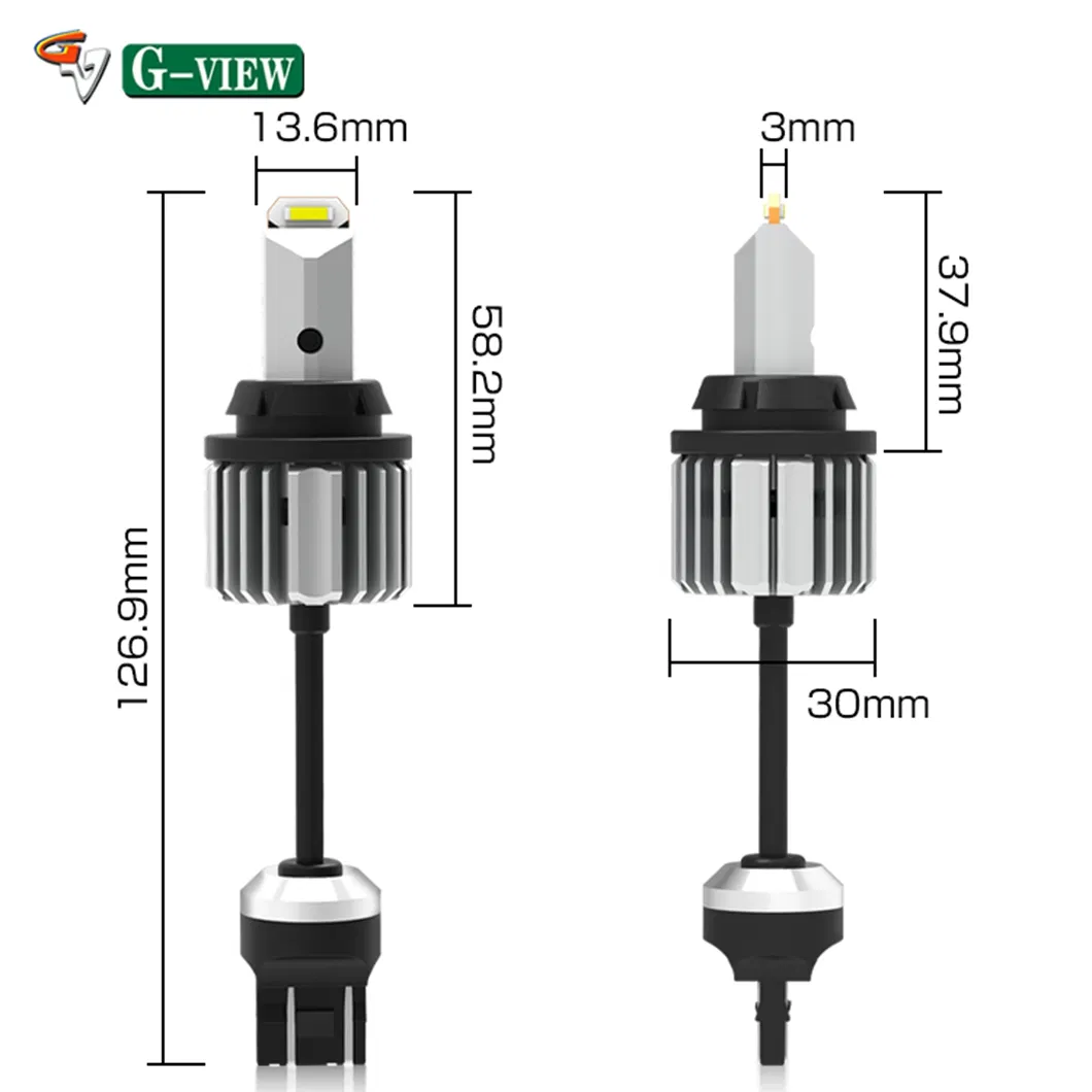 Светодиодные лампы G-View GR White 7440/7443 для авто