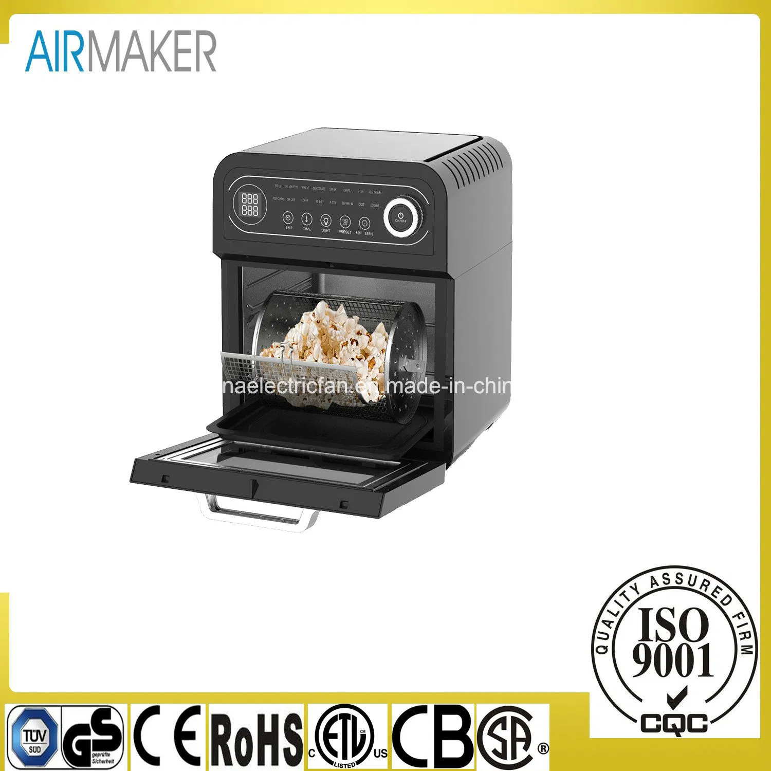 12 Litres Digital Electric Oil Free Air Fryer Without Oil