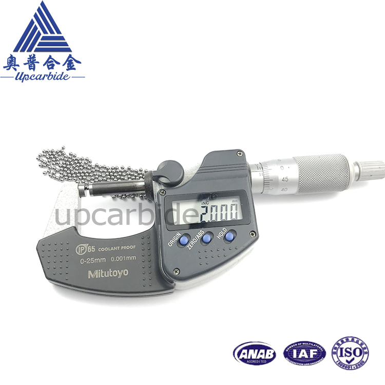 Шары из карбида вольфрама 2.0 мм G10 полированные