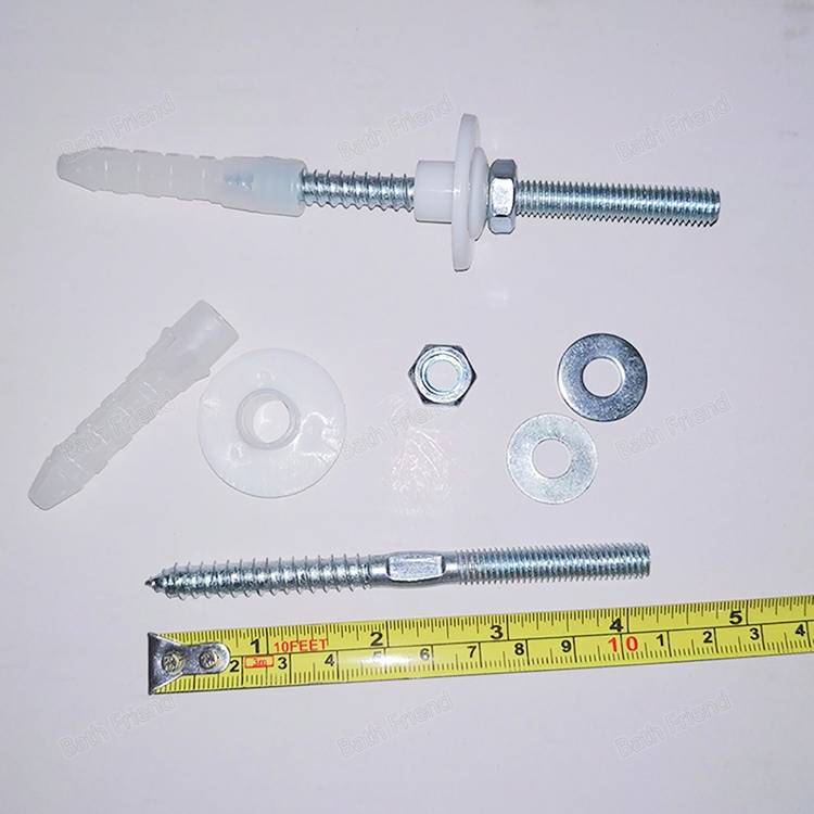 Wholesale Durable Sanitary Ware Screws Wall Mounted Basin Fixing Kits Sink Fixing Screw Bolts