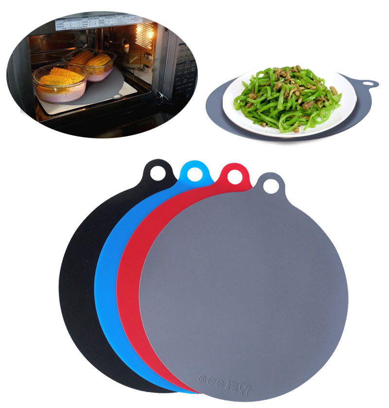 Multifunctional Round Heat Resistant Silicone Place Mat Kitchen Non-Slip Pot Holder Dining Table Placemat Silicone Pot Mat