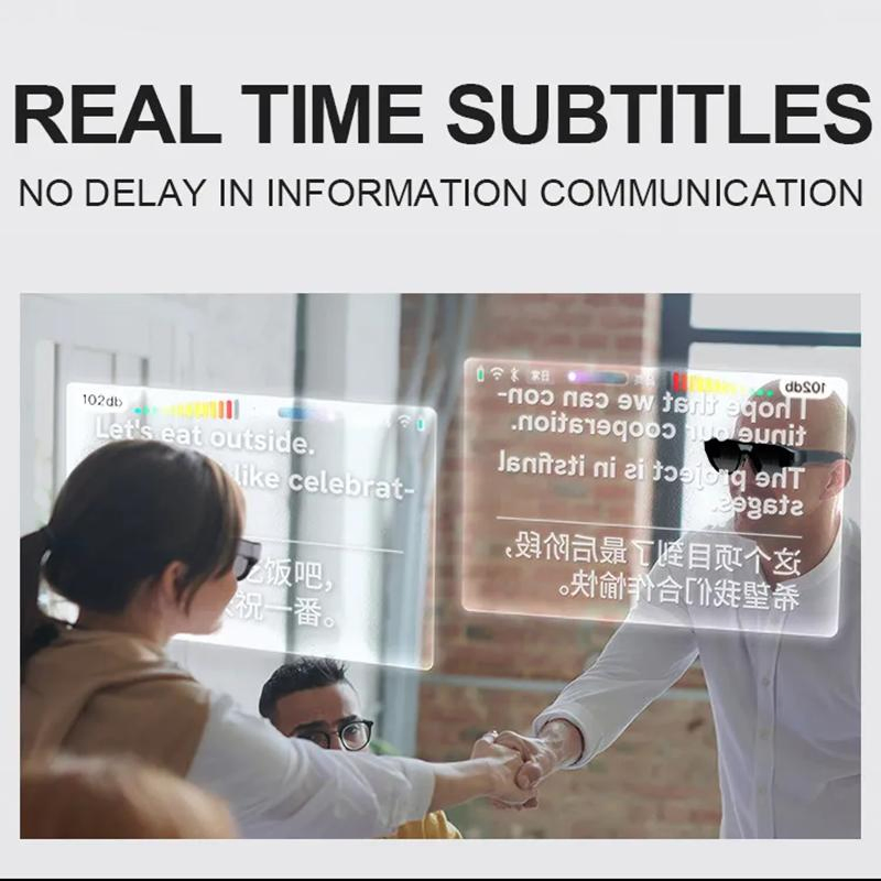 Lightest Carry Clear Vision Intelligent Interaction Smart Ar Glasses