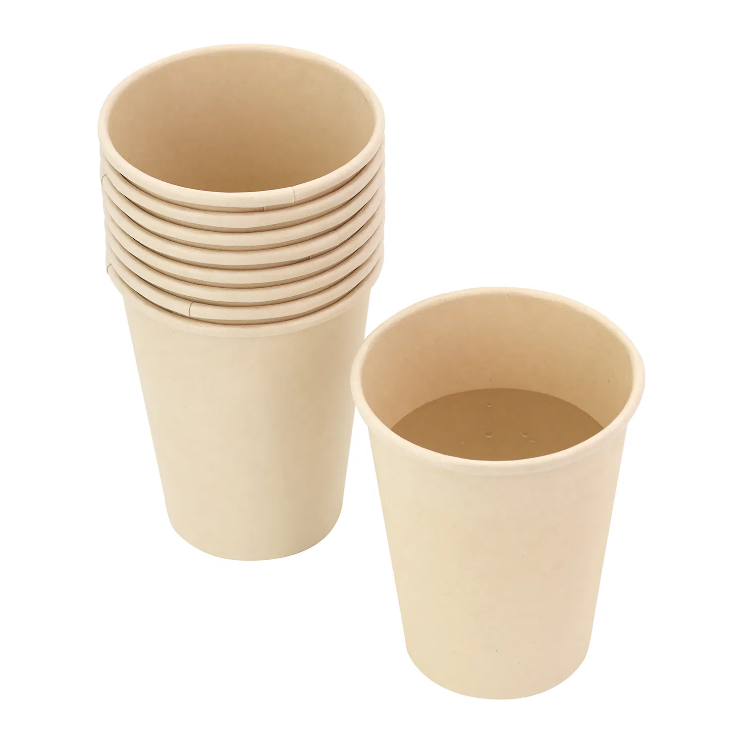 Disposable Custom Round Kraft Paper Fruit Salad Bowl Biodegradable Takeaway Soup Noodle Fast Food Container Paper Bowl with Lid