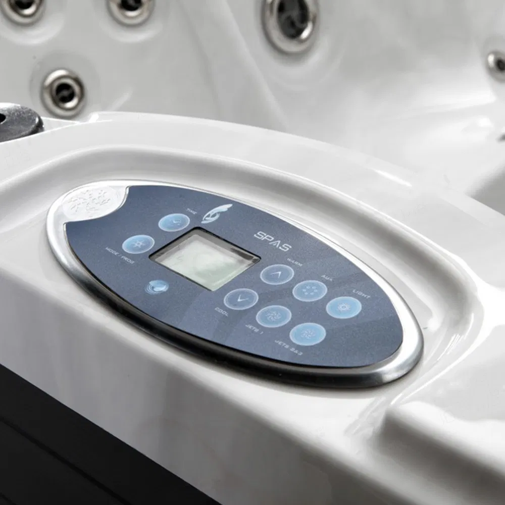 Акриловая джакузи для 5 человек с массажем и подогревом