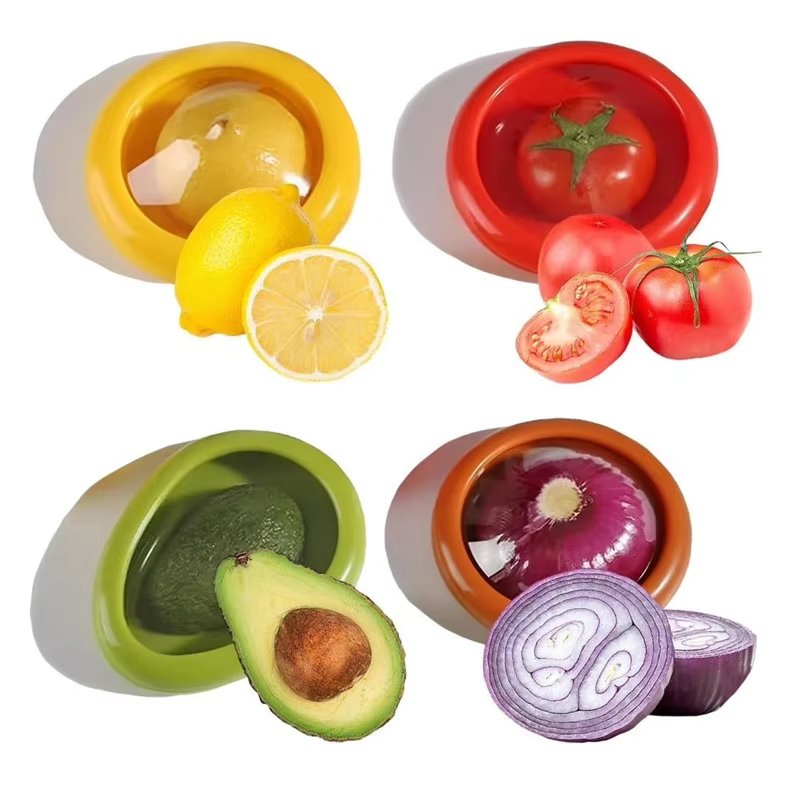 Sustainable Silicone Food Storage Container for Fresh Produce