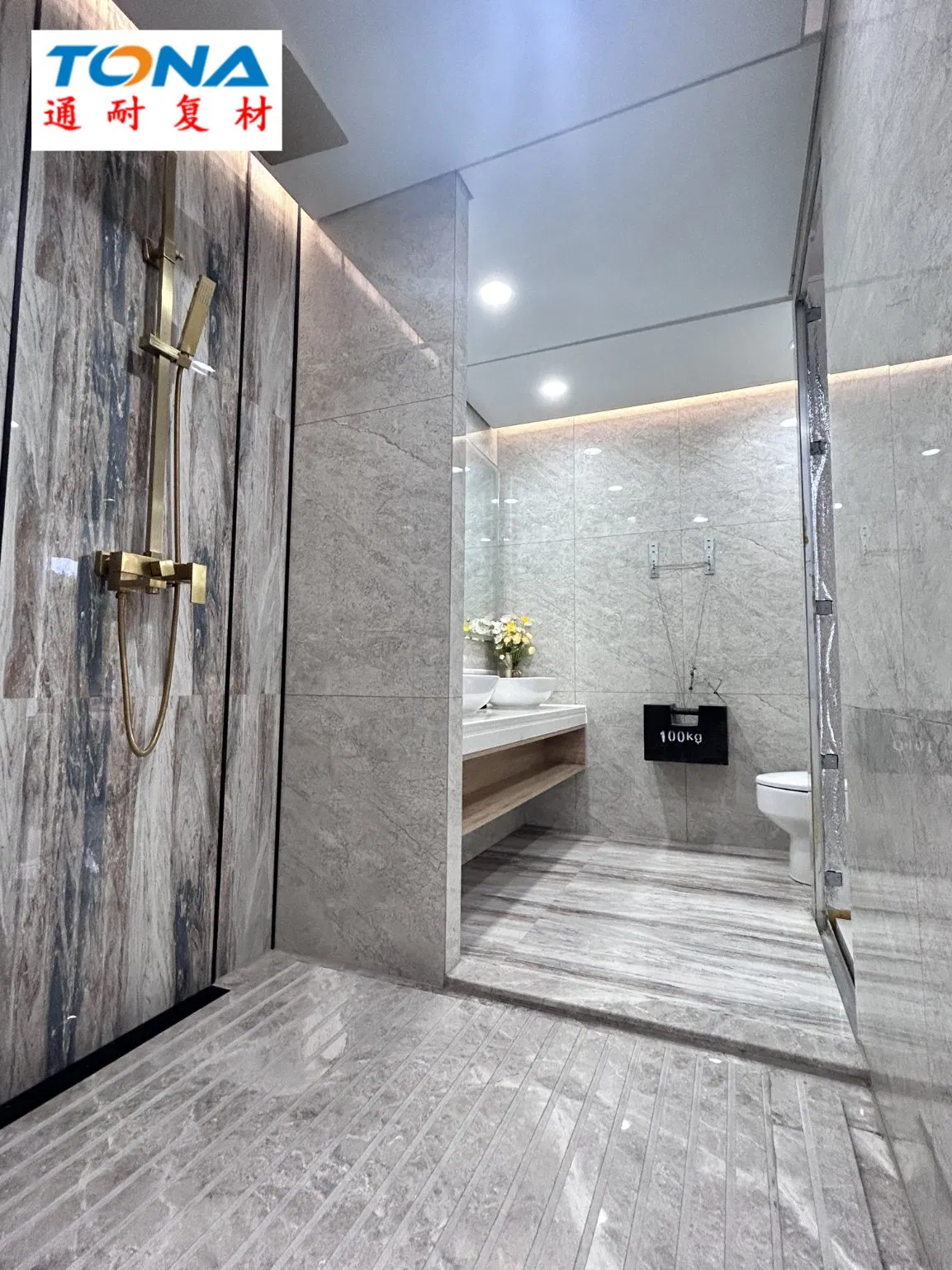 Accessories Prefabricated Furniture Leakproof Design Customizable Size Fast Shipping SMC Bathroom