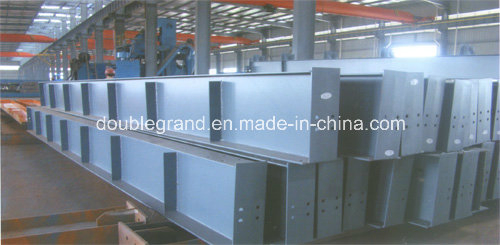Welded H Beams, Columns, Girders in Steel Structure