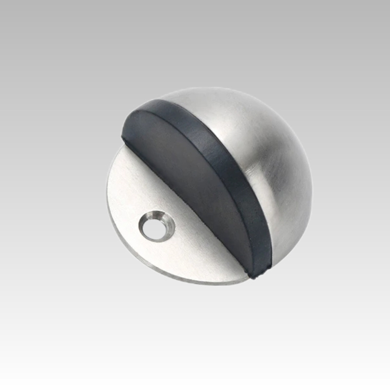 Floor-Mounted Semi-Circular Bedroom Door Stops