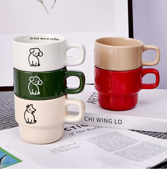 Керамическая кружка с логотипом, матовая