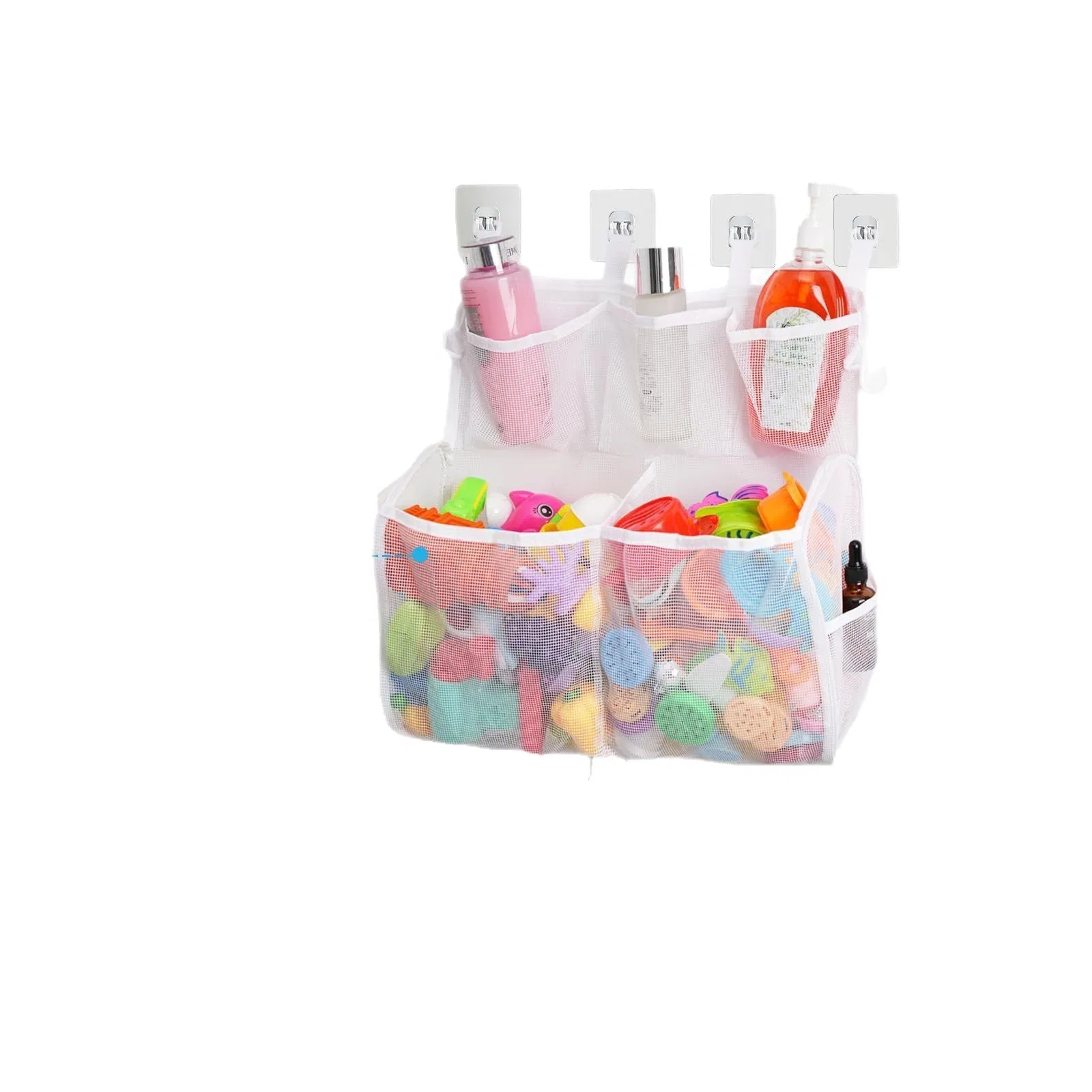 White Bag Storing Miscellaneous Items for Home