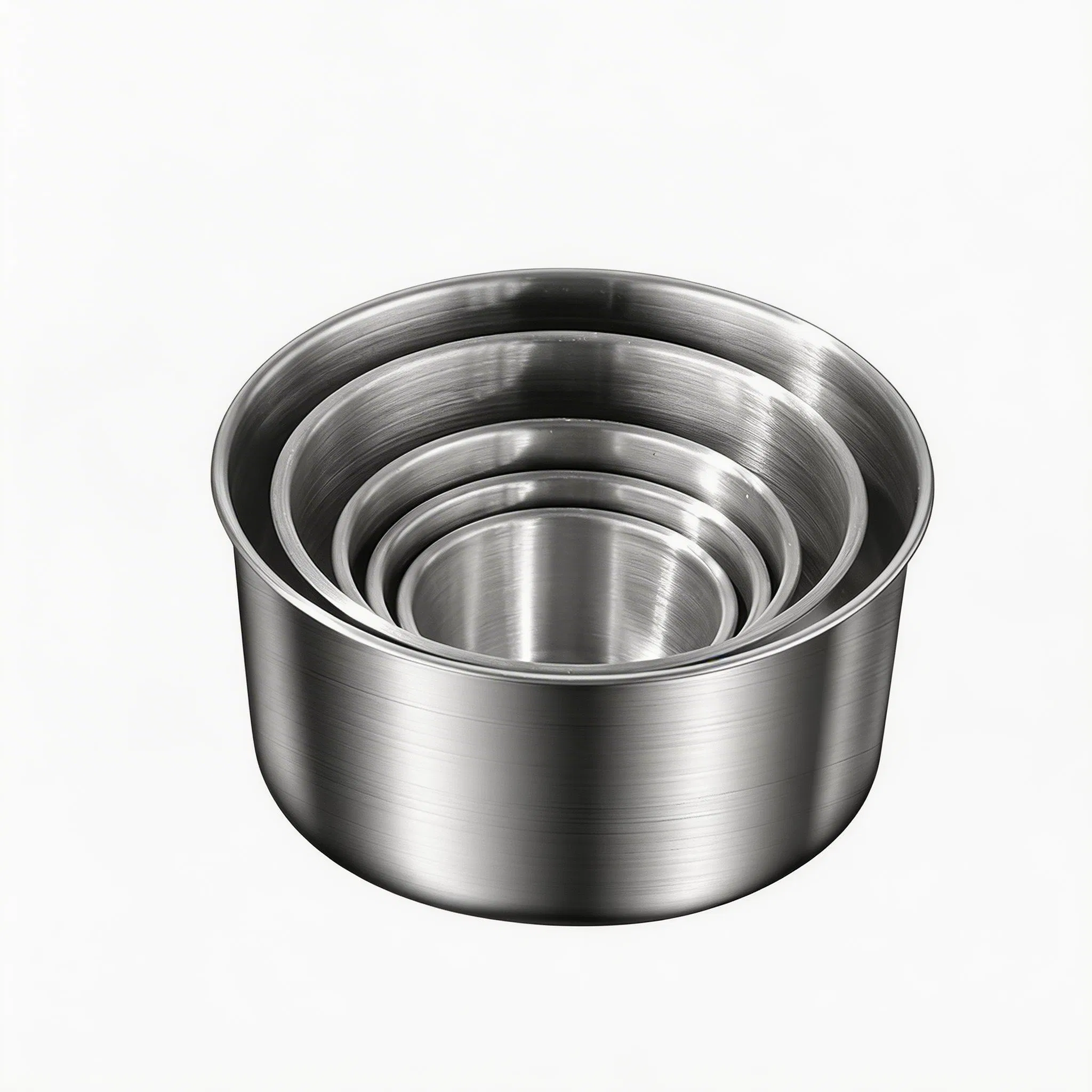 Контейнер для еды из нержавеющей стали, 6 объемов