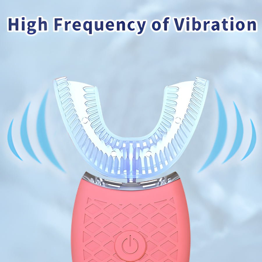 Wireless U-Shaped Teeth Cleaner Toothbrush 360° Oral Cleaning