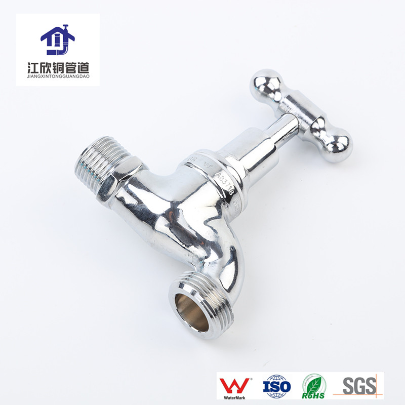Durable Factory Brass Chrome-Plated Plumbing Fittings Face Basin Faucet