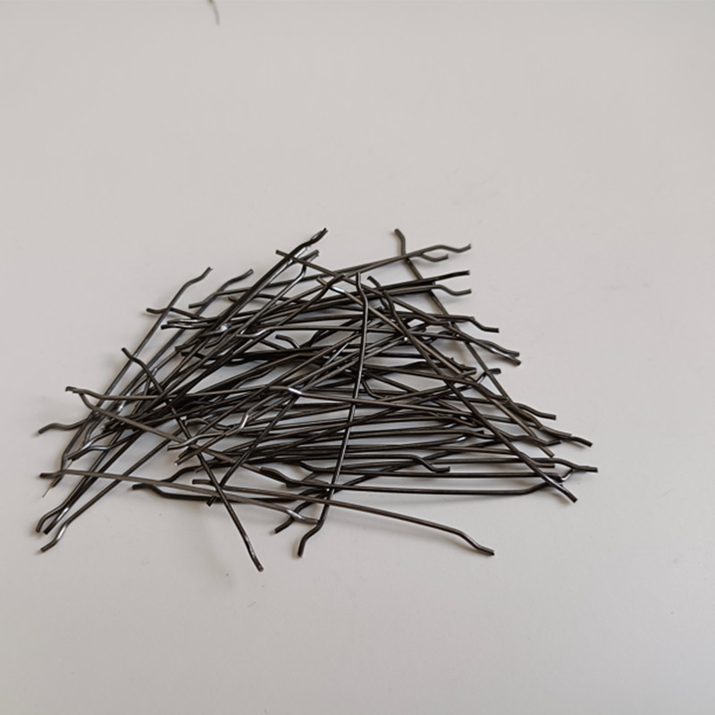 Glued Steel Fiber Reinforced Concrete Cold Drawn Hook End Steel Fiber