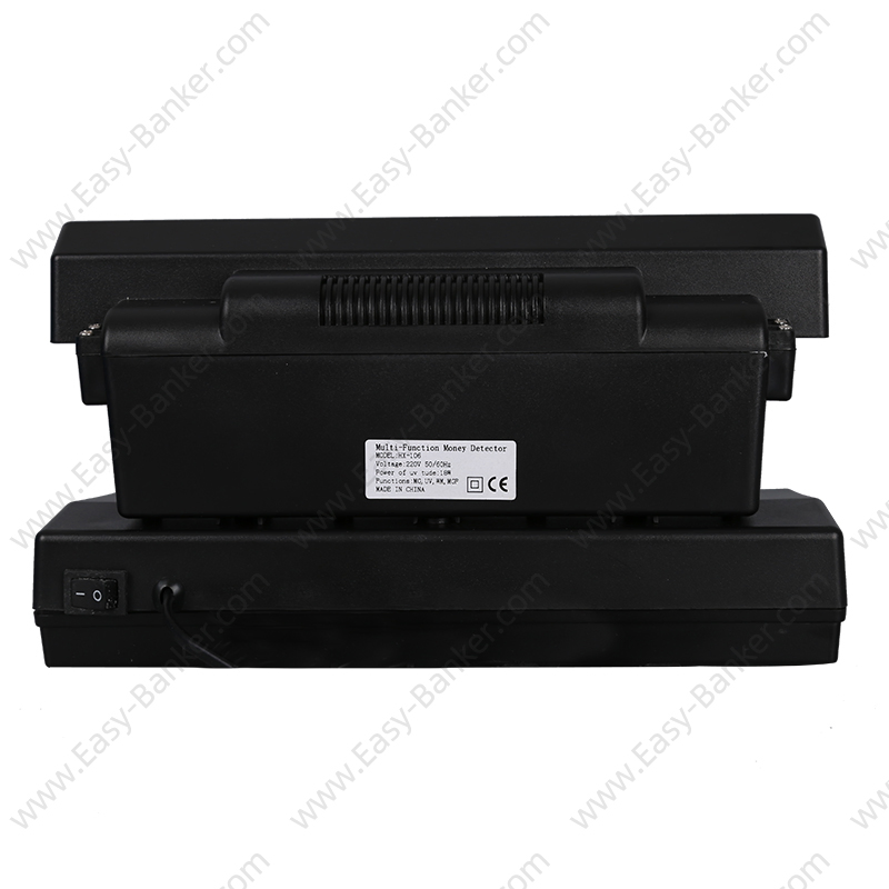 DC-106 Portable Money Detector Machine Magnifying Glass Measures UV Fake Currency Checker