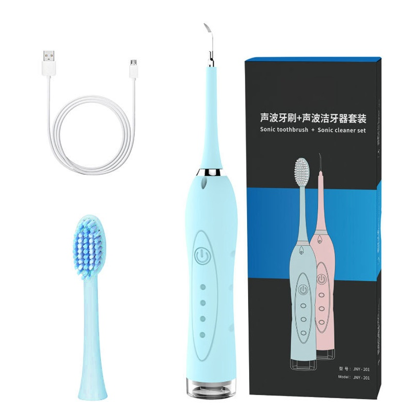 Adult Toothbrush Electric Dental Cleaner Sillicone Handle Tooth Brush