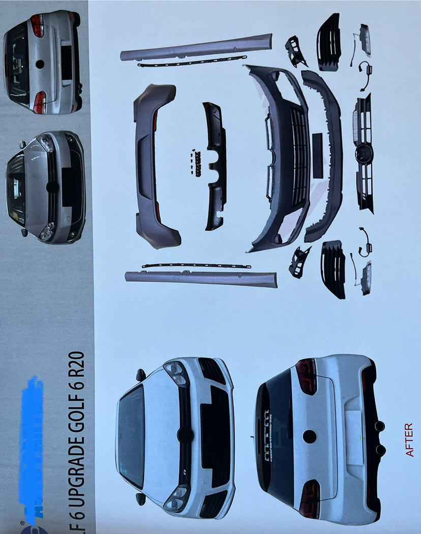 Модернизация и реставрация экстерьера автомобилей серии VW