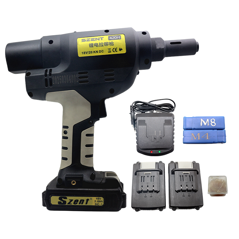 Szent-420h Electric Rivet Nut Gun M3-M12 Rivet Nut Tool for Sheet Metal