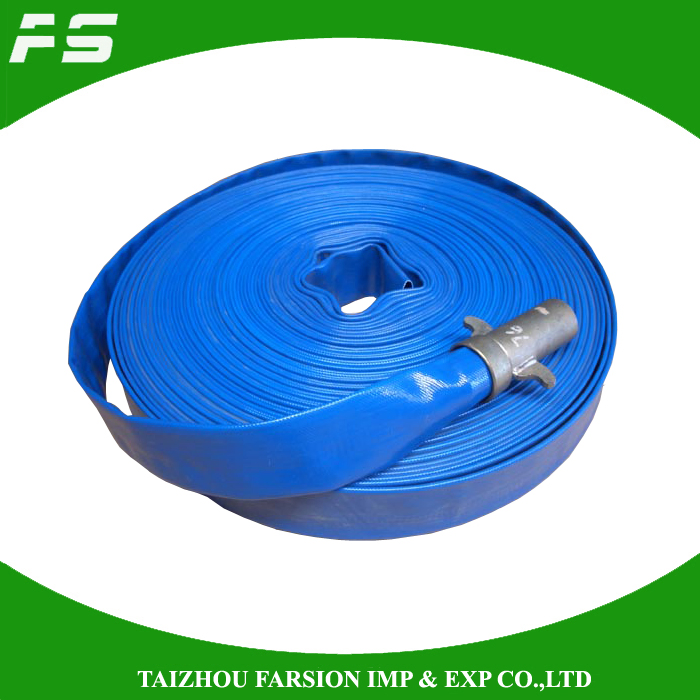 PVC Lay Flat Water Delivery Farm Watering Agriculture Irrigation Water Pump Flexible Hose
