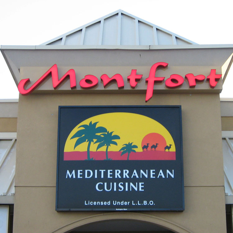 Acrylic Advertising LED Shop Store Acrylic Vacuum Forming Letter Sign