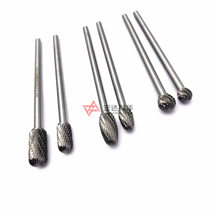 A/C/F Type Factory Long Shank 150mm Tungsten Carbide Rotary Burrs for Cutting Shaping Grinding Tool Cutting Knife