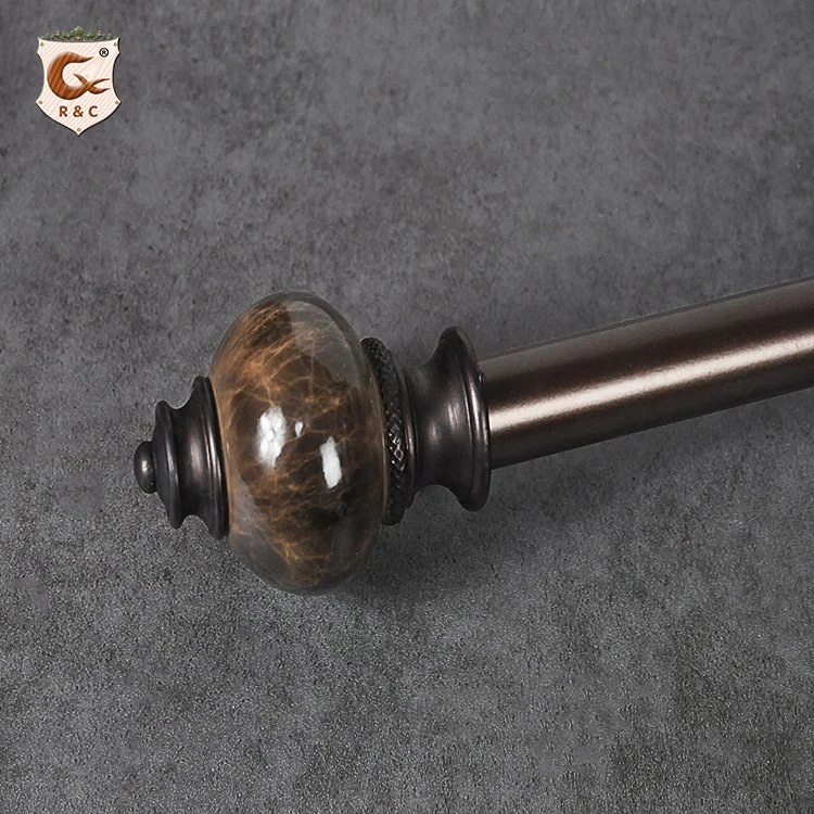 Manufacture Wholesale Windows Metal Curtain Rod Sets