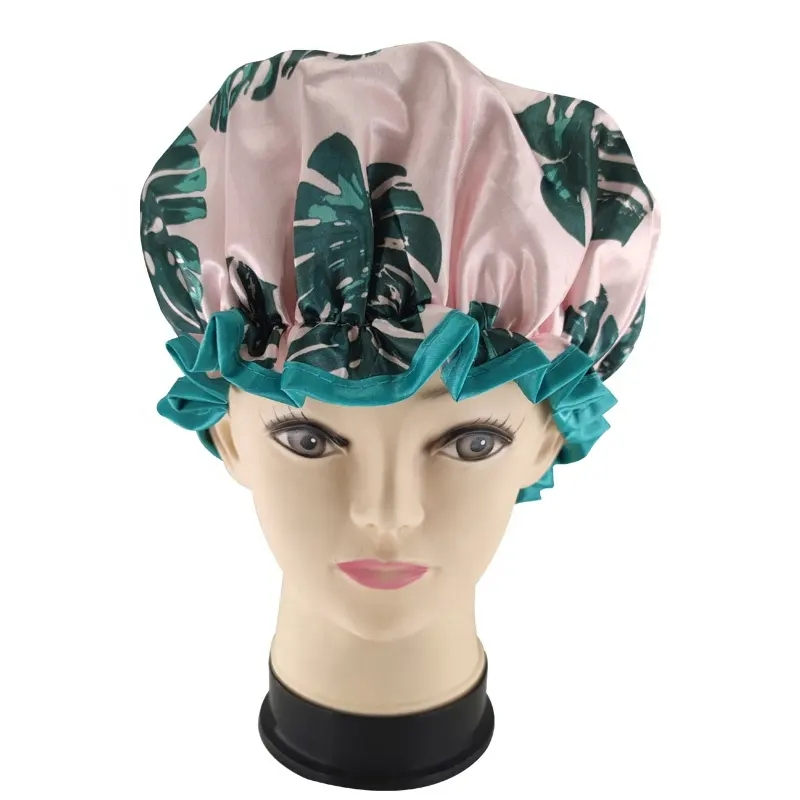 Quiet Girl Customized Personalized Reusable Shower Caps