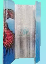 Silver Pinted Aluminum Film with Bubbles as Car Top Cover Materials