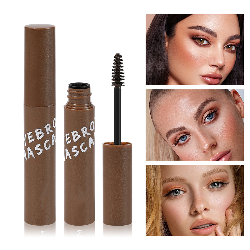 Flake-Free Eyebrow Mascara with Smudge-Proof Formula creates Long-Lasting Makeup