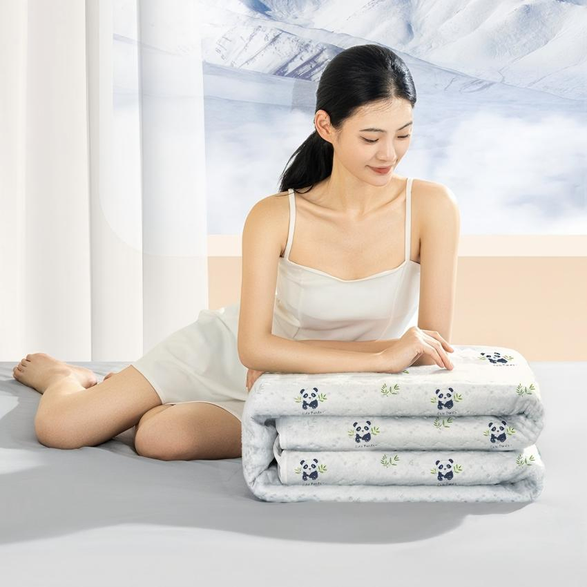 Regular Electric Mattress Heater Soft and Comfortable Electric Heated Blanket with Overheat Protection Stay Warm at Home Manta Electrica