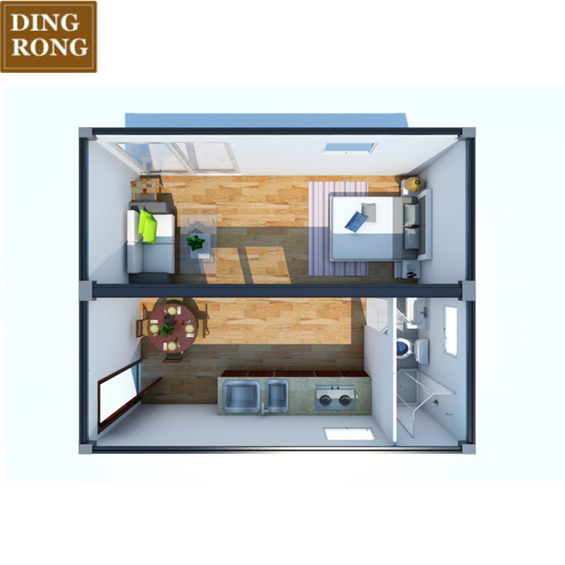 Ready Made Farm Honduras Low Cost Prefab Container House