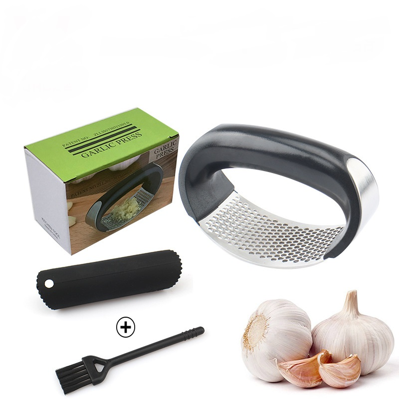 Чеснокодавилка ручная из нержавеющей стали