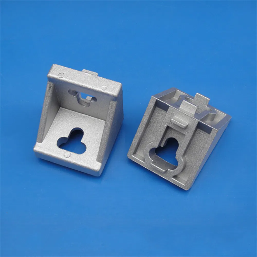 T Slot Gusset Element with Al-Alloy Used for 4545 Extrusion Profile Bracket