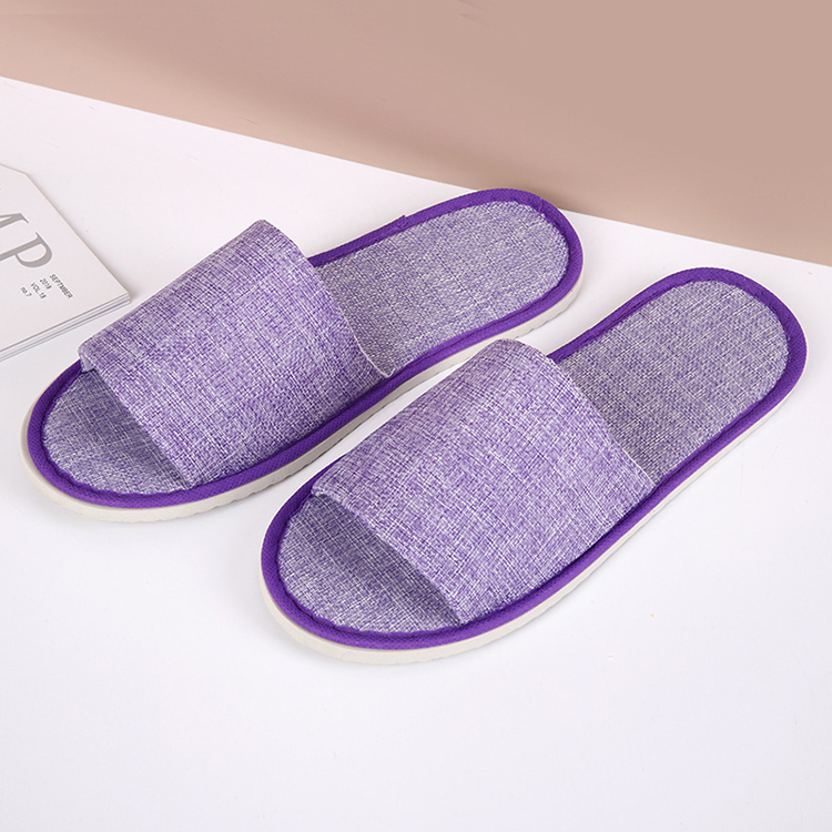 High-Quality Disposable Slipper Bulk Unisex Hotel Slipper for Guests Open Toe