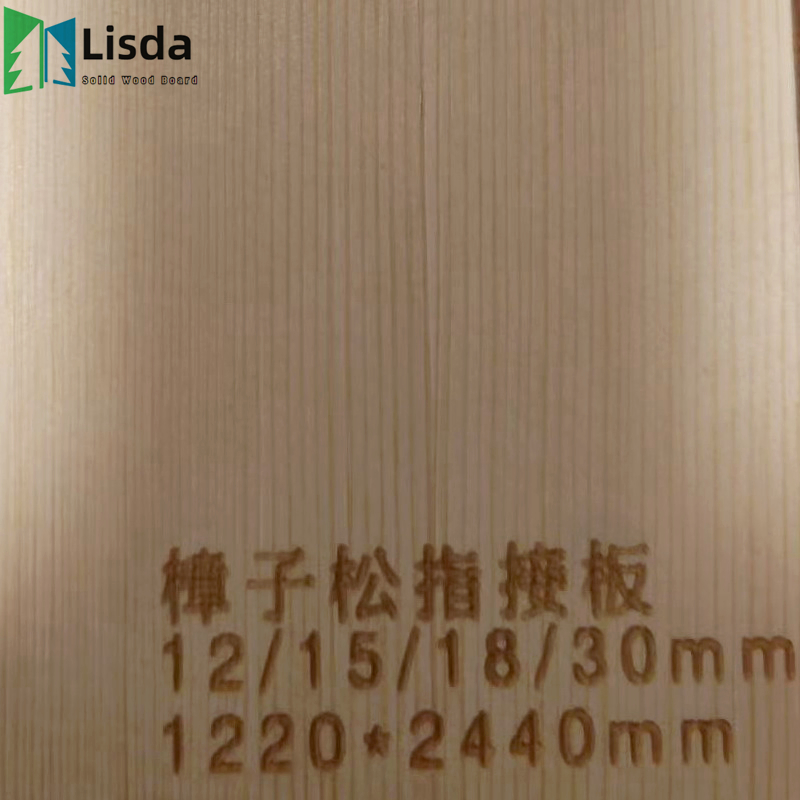 Invisible Finger Joint Mongolian Scotch Pine Finger Joint Planks