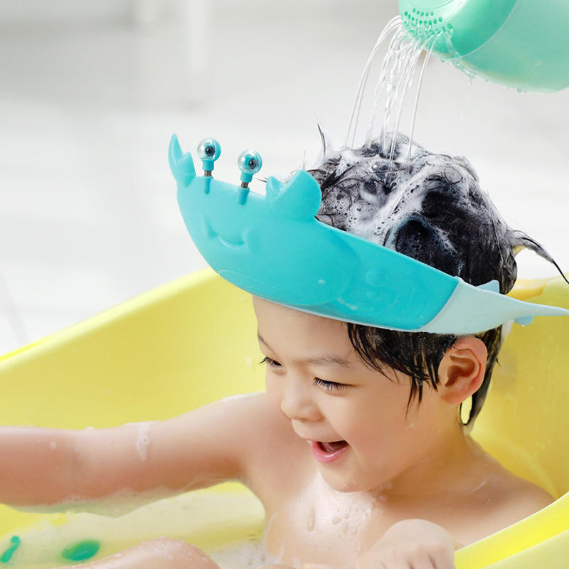 Adjustable Waterproof Shower Cap with Ear Protection