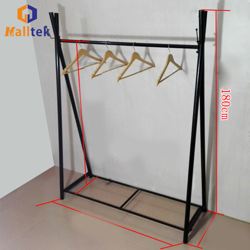 Metal Clothes Drying Rack Balcony Coat Drying Rack Bedroom Laundry Holder
