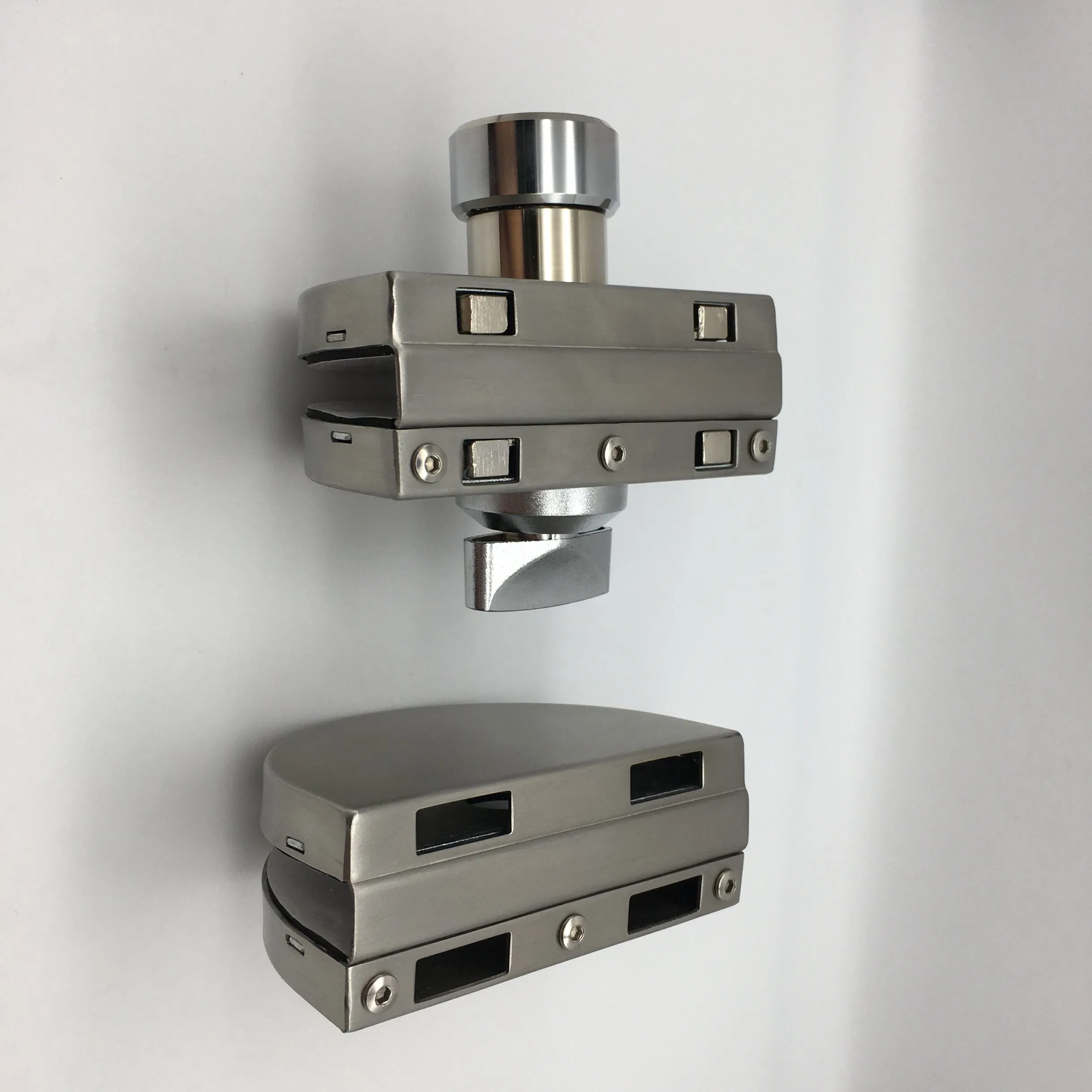 Glass Door Sercurity Fingerprint Stainless Steel Electric Smart Lock Hardware