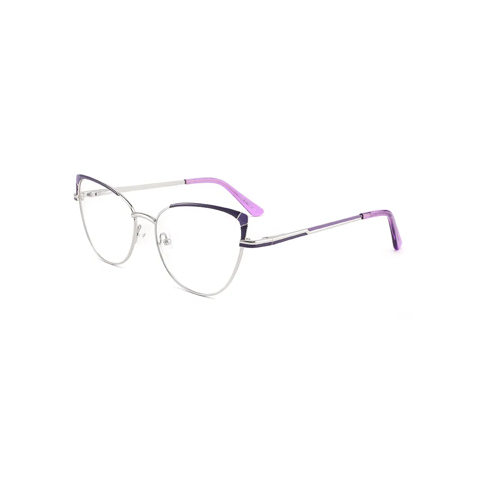 Harmonious Full Optical Frame Acetate Glasses Self-Adjusting Temples Pressure-Free Comfort