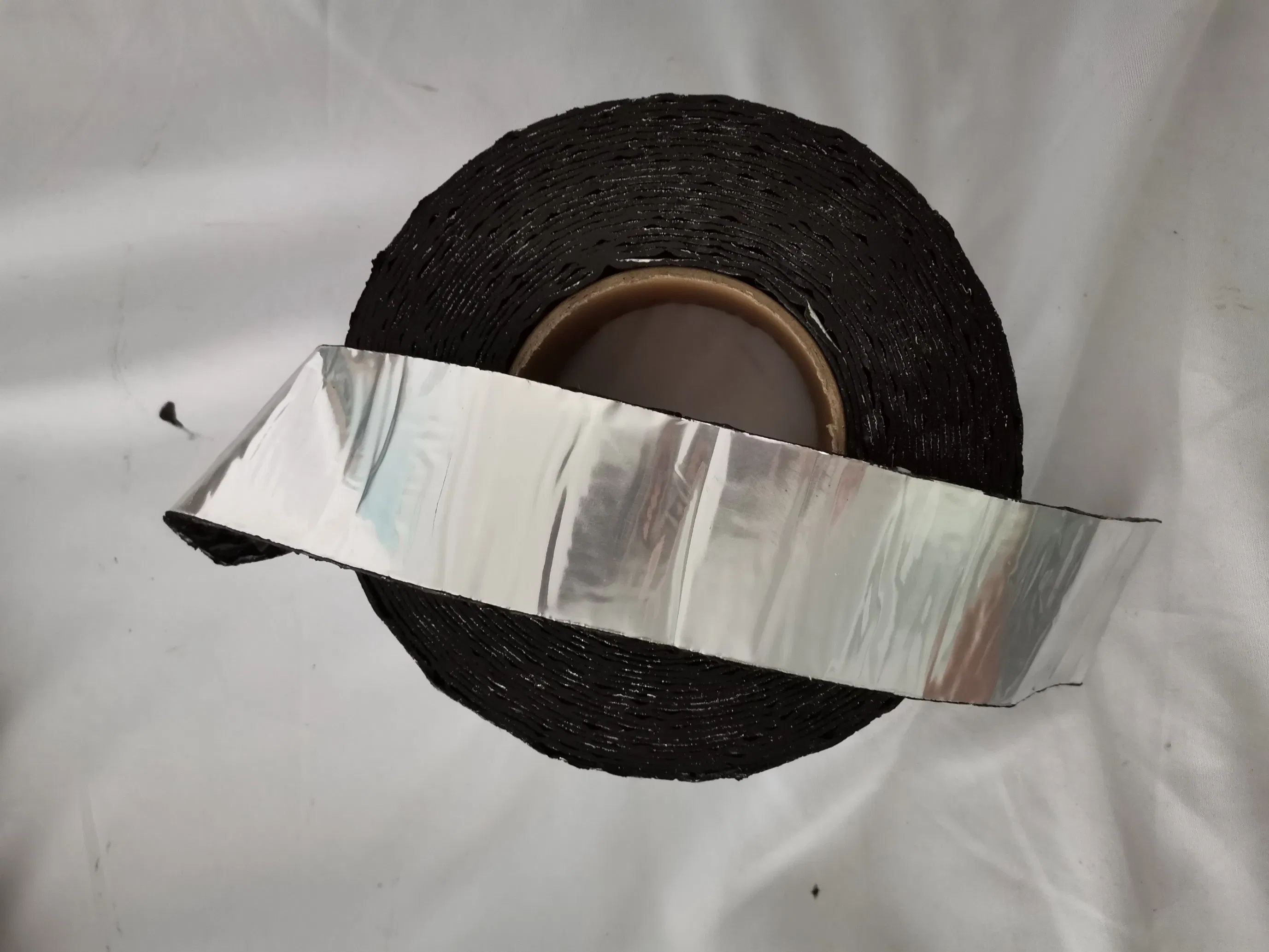 Self Adhesive Bitumen Asphalt Aluminum Foil Flash Band Roofing Waterproof Tape
