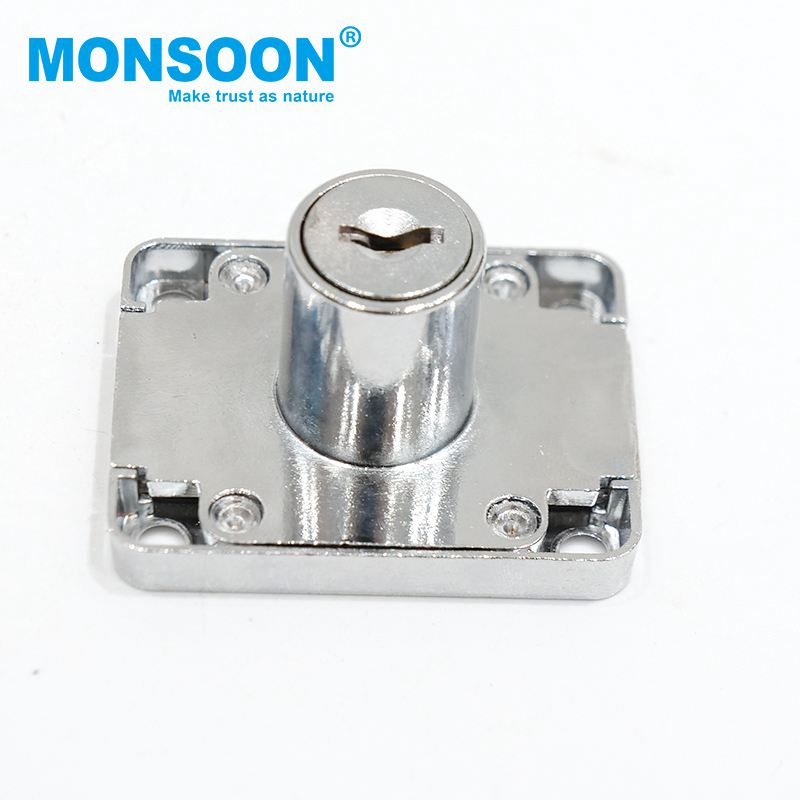 Hardware Kitchen Hall School Office Door Iron Nickel Cabinet Lock 101 Cabinet Drawer Desk Lock Metal Furniture Lock for Drawer Cabinet Door