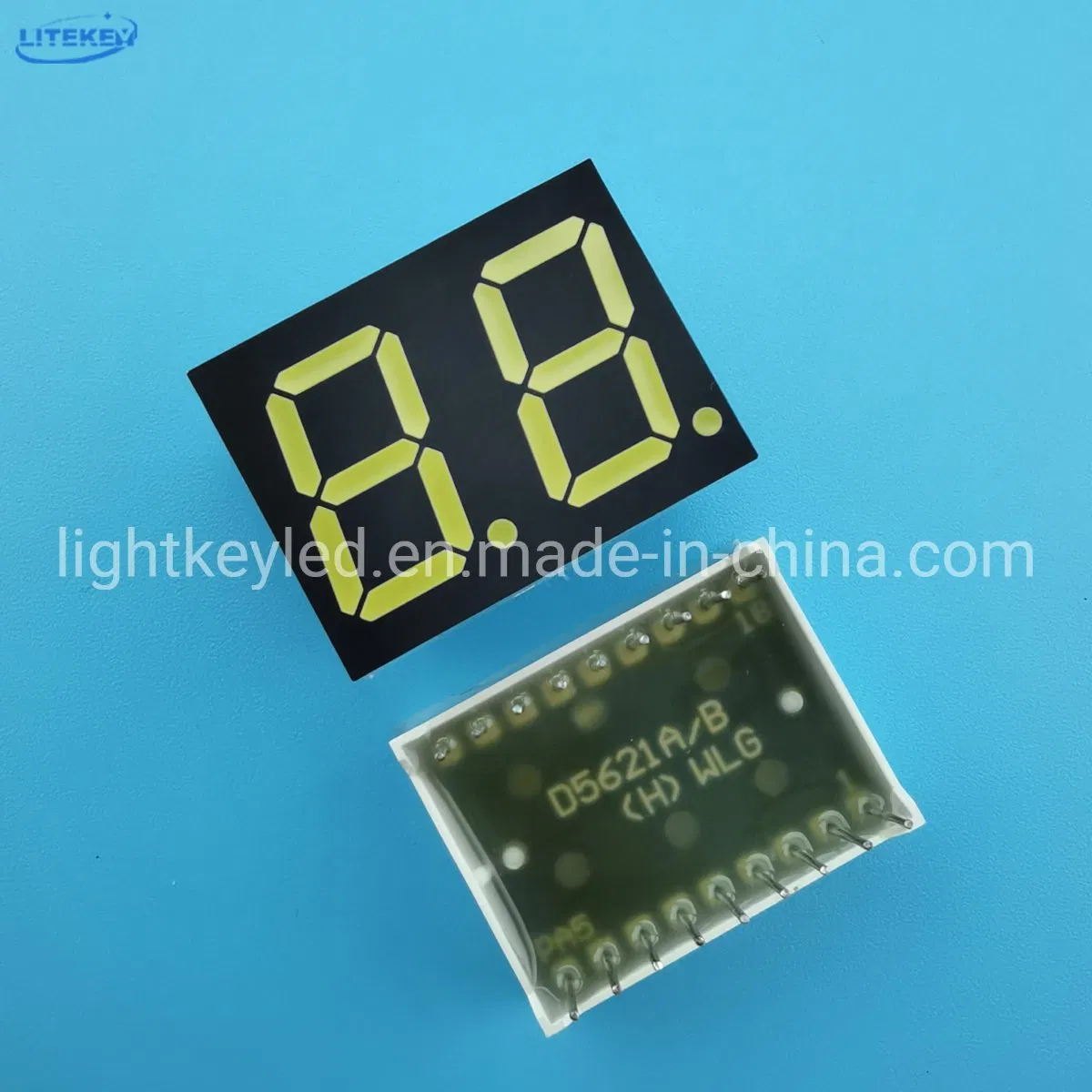0.52 Inch Dual Digits 7 Segment LED Display with RoHS From Expert Manufacturer